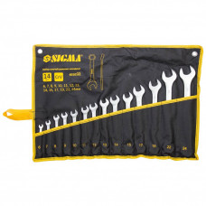 Ключи рожково-накидные SIGMA 14шт satine