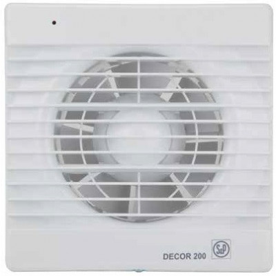 Бытовой осевой вентилятор Soler & Palau DECOR-200 CRZ