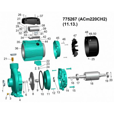 Насос центробежный LEO 3.0 ACm220CH2