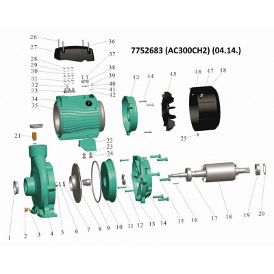 Насос центробежный LEO 3.0 AC300CH2