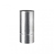 Труба дымоходная двустенная d400/460/0.5 нерж/оц AISI 304 0.5 мм