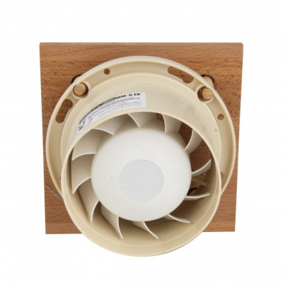 Высокотемпературный осевой вентилятор MMotors ММ-S 100 Дерево квадрат