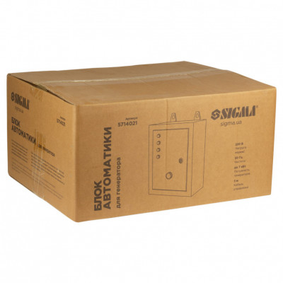 Блок автоматики SIGMA 220В для генераторов до 7кВт