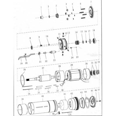 Насос центробежный DONGYIN 4SDm2/25