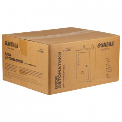 Блок автоматики SIGMA 220В для генераторов до 10кВт