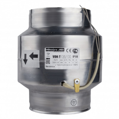 Высокотемпературный осевой вентилятор MMotors VOK 135/100T