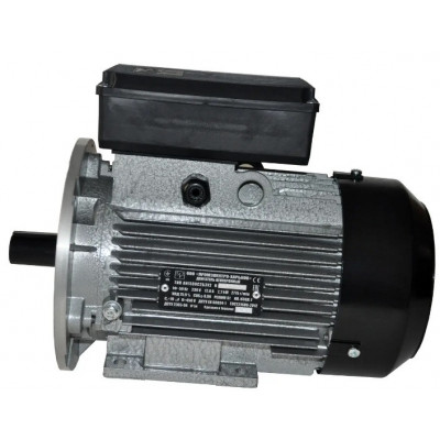 Однофазный электродвигатель АИ1Е 80А2 1,1 кВт 3000 об/мин 2081