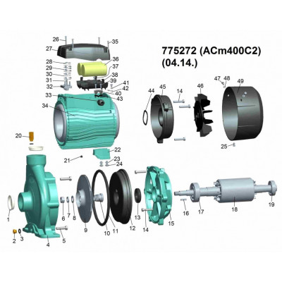 Насос центробежный LEO 3.0 ACm400C2