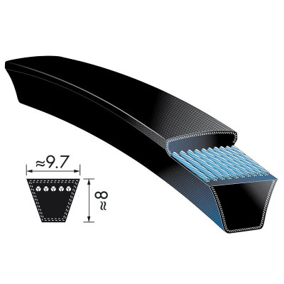 Клиновый ремень Optibelt SPZ 487 Lw