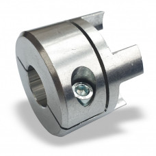 Алюминиевая безлюфтовая полумуфта M 19/24 10-24