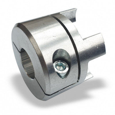 Алюминиевая безлюфтовая полумуфта M 19/24 10-24