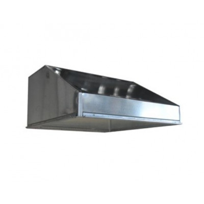 Зонт вытяжной пристенный 750x750x400 № 1.1