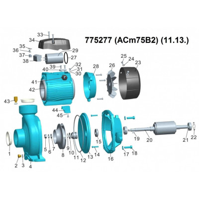 Насос центробежный LEO 3.0 ACm75B2