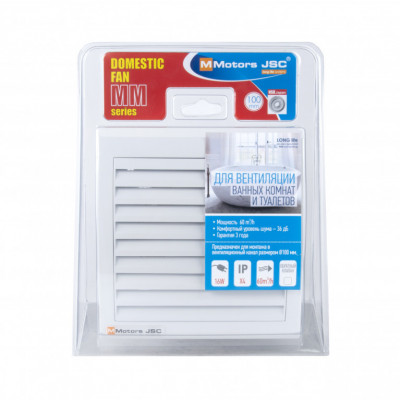 Осевой вентилятор MMotors MM 100/60 квадрат Осевой вентилятор MMotors MM 100/60 квадрат