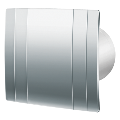 Бытовой вентилятор Blauberg Quatro Hi-Tech Chrome 100 T