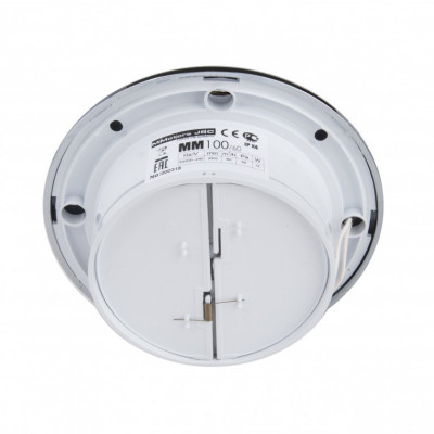 Осевой вентилятор MMotors MM 100/60 круглый серебро Осевой вентилятор MMotors MM 100/60 круглый серебро