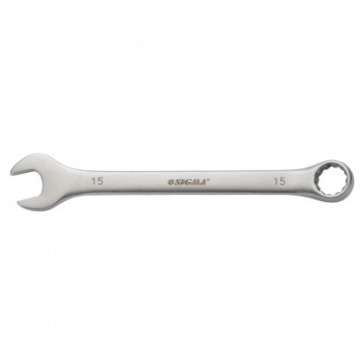 Ключ рожково-накидной SIGMA 15мм с подвесом