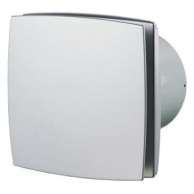 Осевой вентилятор ВЕНТС 100 ЛД алюминий матовый