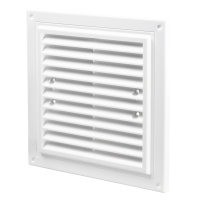 Решетка одноэлементная Домовент ДВ 250*250с