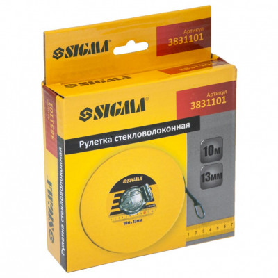 Рулетка SIGMA 10мx13мм