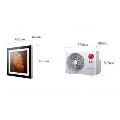 Кондиціонер спліт-система LG Artcool Galary A12FT