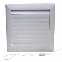 Решетка с регулировочным шнурком AirRoxy 170х170 White 80-150