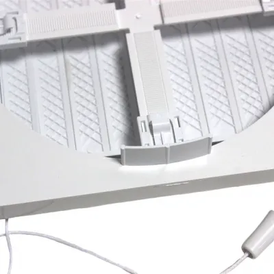 Решетка с регулировочным шнурком AirRoxy 170х170 White 80-150