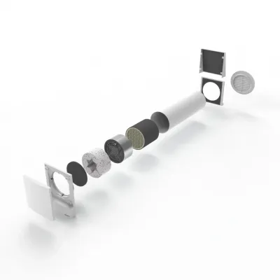 Рекуператор Ventoxx Harmony с пультом ДУ, воздуховод 0,75 м