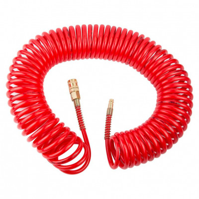 Шланг спиральный REFIN 15м 6.5x10мм армированный