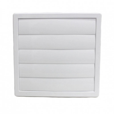 Решетка с затвором AirRoxy 170x170 White 80-150