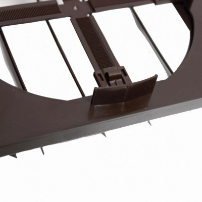 Решетка с затвором AirRoxy 170x170 Brown 80-150