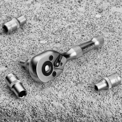 Ключ-трещотка укороченная SIGMA 90мм Ключ-трещотка укороченная SIGMA 90мм