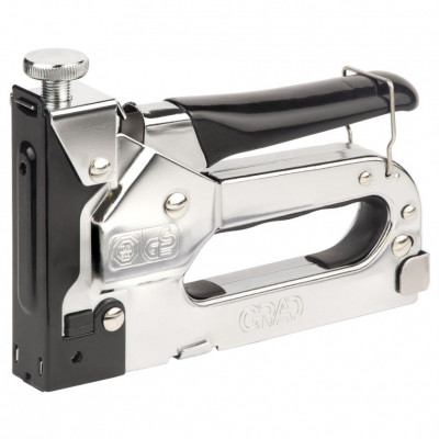 Степлер GRAD 4-14мм (хром)