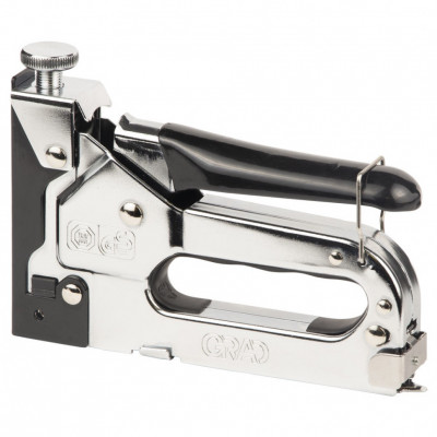 Степлер GRAD 4-14мм (хром)