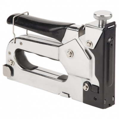 Степлер GRAD 4-14мм (хром)
