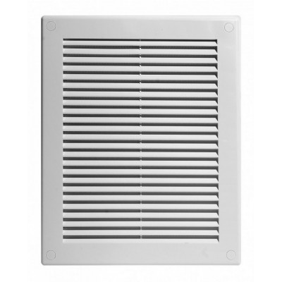 Решетка Awenta TRU12 310х150 белая